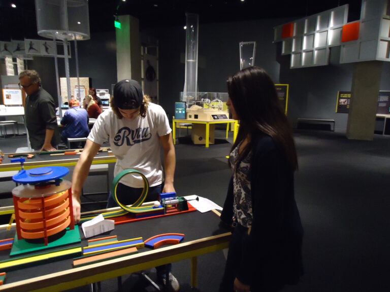 Crosstimbers Academy Students at a Science Fair